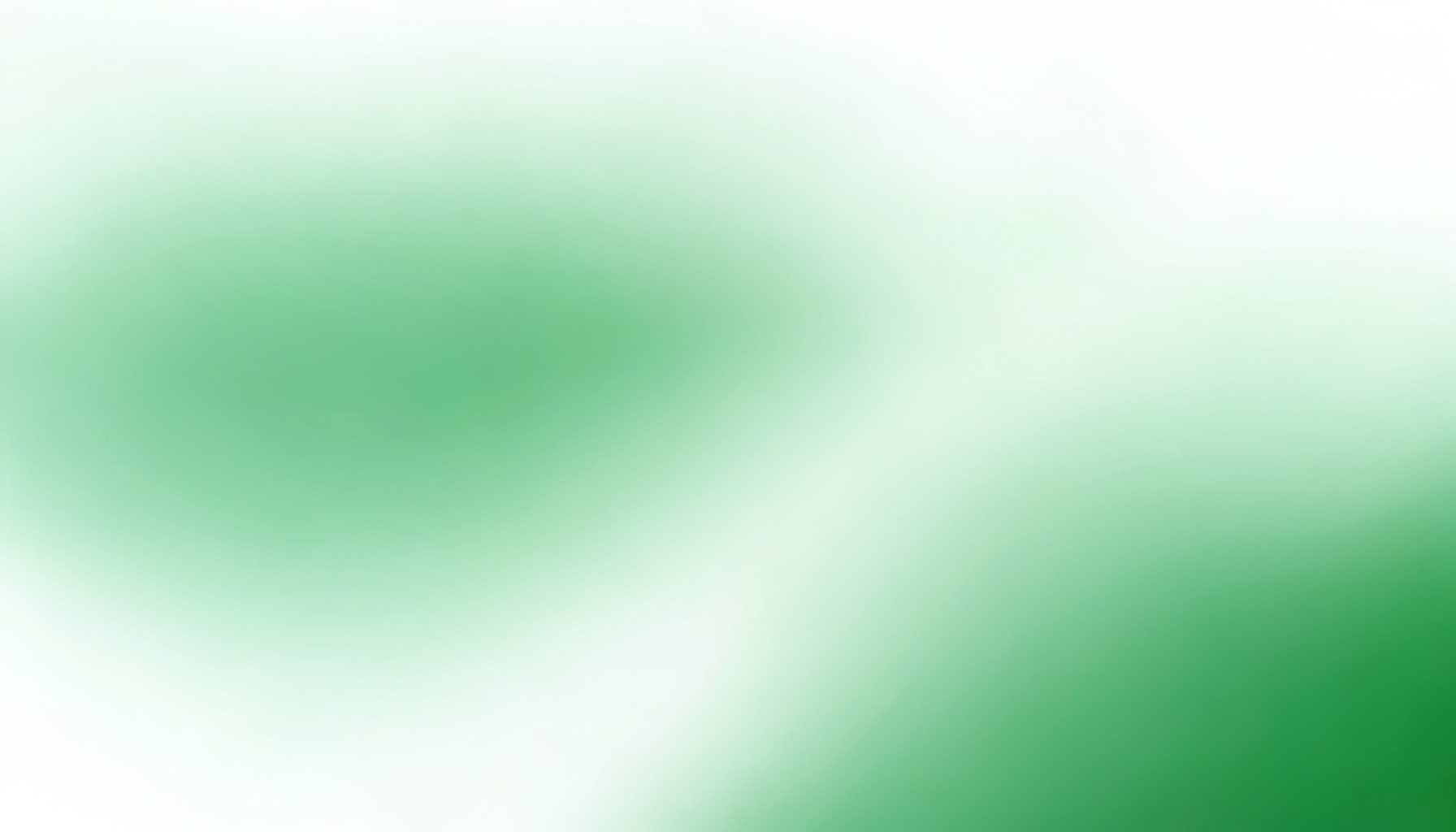 Dégradé subtil allant du vert mousse au blanc cassé, évoquant sérénité et simplicité